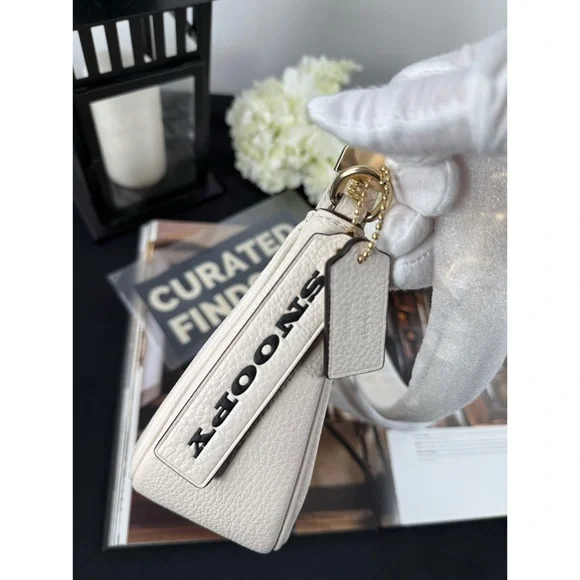 SOLD 💕Coach x Peanuts Teri Shoulder Bag Snoopy CBJ76 Chalk Multi NWT Authentic - Picture 11 of 16